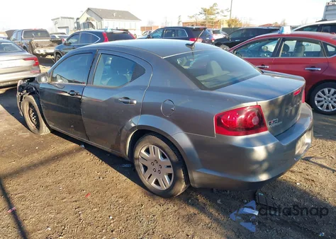 2013 Dodge Avenger Se from USA, damaged, VIN 1C3CDZAB0DN669047